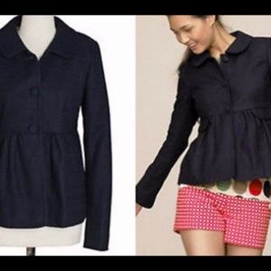 J.Crew size 2 Jean blazer